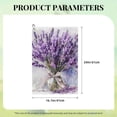 thumbnail image 6 of ONETECH Lavender Flowers Microfiber Premium Golf Towel 24x16in 1PC, 6 of 7