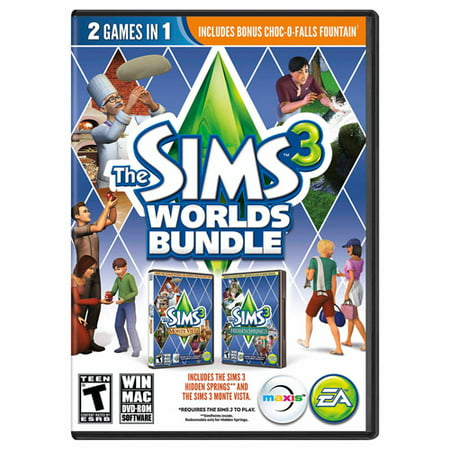Sims 3 Worlds Bundle (PC/Mac) (Digital Code)