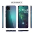 thumbnail image 2 of Étui de Protection Antichoc en TPU Transparent pour Téléphone Portable Pixel 4/4TG, 2 of 4