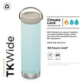 thumbnail image 6 of Klean Kanteen TK Wide 20 Oz Twist Top Blue Tint, 6 of 7
