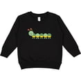 thumbnail image 2 of Inktastic Caterpillar 3 Toddler Sweatshirt, 2 of 4