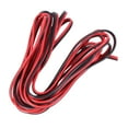 thumbnail image 2 of 20 GAUGE PER 3 METER RED BLACK ZIP WIRE AWG CABLE POWER GROUND STRANDED COPPER CAR, 2 of 8