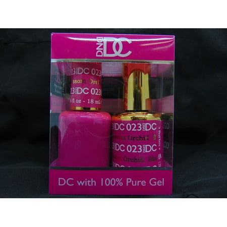 DND - DC Duo Soak off Gel & Matching nail polish, #023 - Blossom Orchid