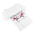 thumbnail image 1 of Camiseta de mujer chica talla grande camiseta de manga corta casual algodón tee tee 2xl SM SunniMix tops de mujer, 1 of 8