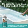 thumbnail image 3 of Bio Ouster 3in1 Cold Plunge Water Treatment, 32 oz – Weekly Cleaner, Clarifier, and Softener for Ice Baths, Made in USA, 3 of 10