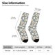 thumbnail image 2 of Fotbe White Popcorn Calcetas Largas con Estampado para Hombre y Mujer – Calcetas de Compresión Transpirables y Elásticas, Viajar y Uso Diario Talla 5-11, 2 of 6