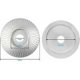 thumbnail image 2 of Discos abrasivos para amoladora angular, disco de escofina para amoladora, disco para amoladora de madera, disco de diamante, disco de lijado para amoladora angular eléctrica (plata), 2 of 5