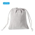 thumbnail image 3 of REGALWOVEN 5"x4" Coin Sacks Bag, 6pcs Deposit Change Transit Bags Style 1, White, 3 of 7