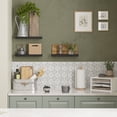 thumbnail image 5 of Ballucci 16" Floating Shelves for Wall, 3-Pack with Invisible Brackets, 6" Deep, Black, 5 of 6