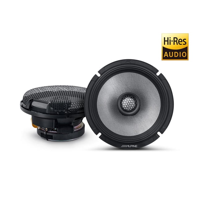 Alpine R2-S65 Ensemble de Haut-Parleurs Coaxiaux Haute Résolution