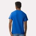 thumbnail image 4 of Gildan - Ultra Cotton Men’s Short Sleeve T-Shirt | 6 oz. 100% Cotton Comfortable Tee, Classic Fit Crew Neck T-Shirts, Pack Of - 6 Tees, Color Royal | Size - XL, 4 of 5