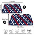thumbnail image 3 of Balery Patriotic Star Windshield Sun Shade, Car Front Window Sunshade Cover ,Automotive Interior Portected Blocks Uv Rays For Car Pickup Truck Suv Accessories- Small, 3 of 7