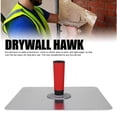 thumbnail image 3 of Mortar Board Holder, Versatile Aluminum Alloy Drywall Plastering  Round Corner Hand Friendly  for Cement, 3 of 7