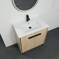 thumbnail image 2 of Versatile Oak 30 Inch Bathroom Vanity Set with Freestanding Design, 2 of 9
