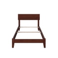 thumbnail image 2 of Orlando Twin XL Solid Wood Foundation Bed in Walnut, 2 of 5