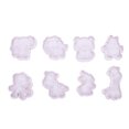 thumbnail image 1 of 8 Pcs Creative Biscuit Baking Molds Home Unique Dessert Molding Tools (White), 1 of 7