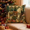 thumbnail image 3 of Tyidzon Horse Pillow Cover 18x18 Inch, Farmhouse Western Decorative Pillow Cover, Throw Cushion Pillowcase for Sofa Couch, 3 of 6