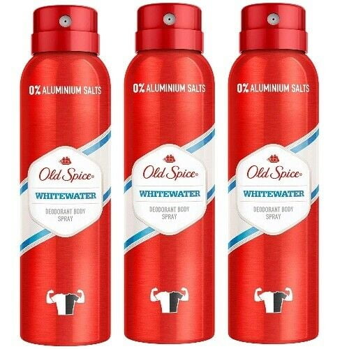 Old Spice Whitewater AluminumFree Deodorant Body Spray 150 ml PACK OF