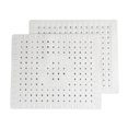thumbnail image 1 of Paquete de 2 alfombrillas para fregadero de cocina, protector de drenaje de goma antideslizante, duraderas, fáciles de limpiar y cortar por uno mismo, 1 of 5