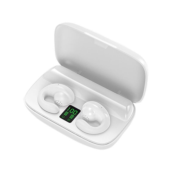 Konghyp Earless Bluetooth Earphone – Conductive Wireless Ear Clipping Sport Earphone with IPX8 Rating; Ideal for Sports and Active Use with Superior Sound Quality.