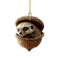 thumbnail image 3 of Christmas Tree AnimalSleeping Decoration,3.15inch Handmade Christmas HangingAnimal Ornaments,Acrylic Farm Ornaments for Home Holiday Party Decor, Xmas Decorations forAnimals Lovers, 3 of 7