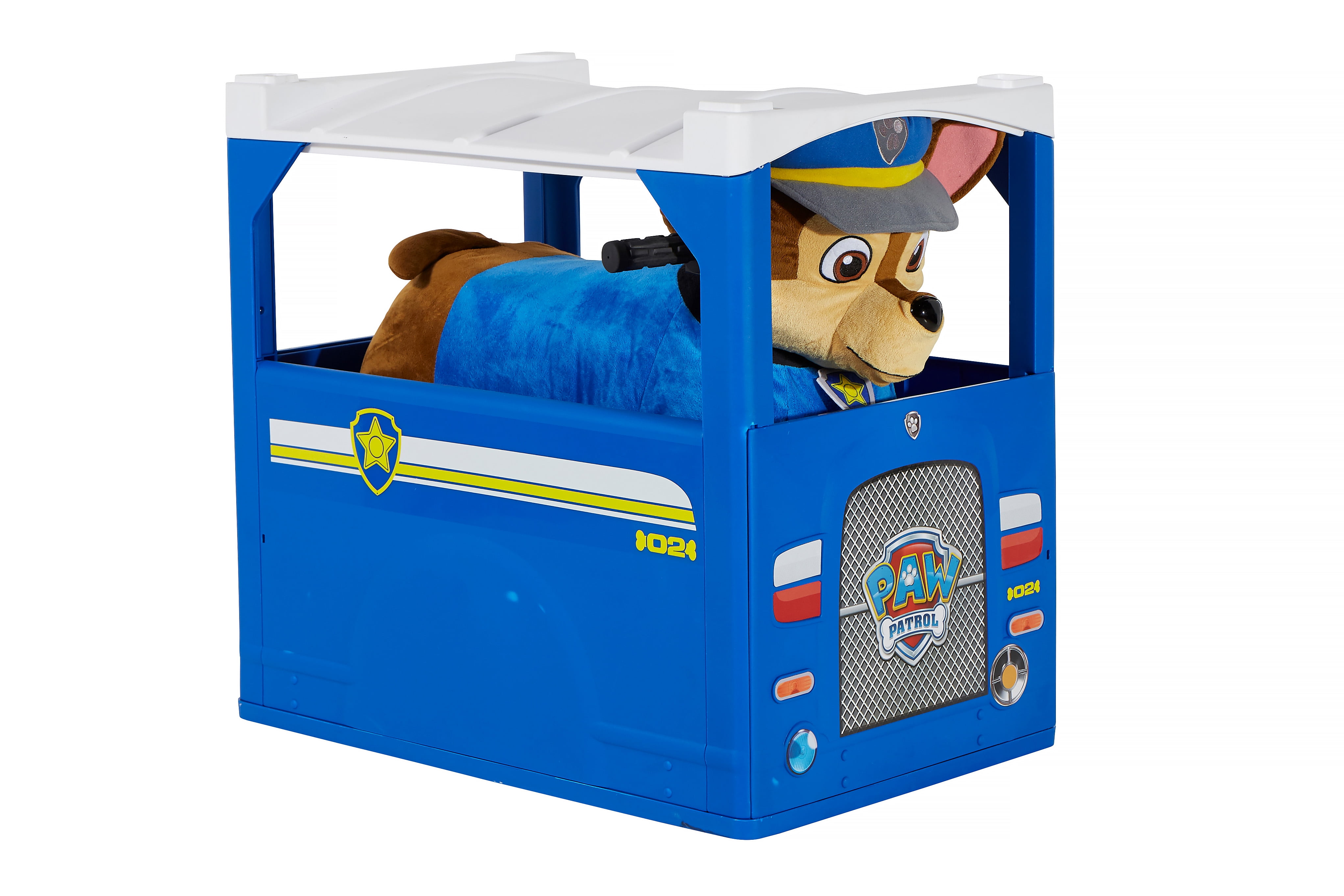Paw patrol 6 volt plush shop ride on