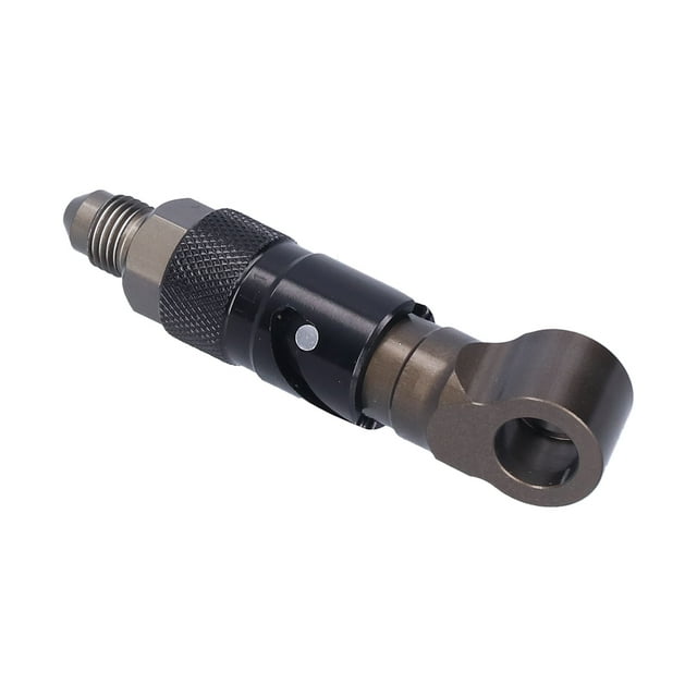 VGEBY Brake Line Fitting AN3 Quick Release Connector Aluminum Alloy Connect Fitting For Brake Line Oil Fuel Fluid Hose
