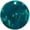 Candy Teal, variant on Squiggle Metal Decor