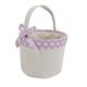thumbnail image 1 of Bolsa de tela para cesta de Pascua – Bolsa de regalo de huevos de Pascua reutilizable y mona, cesta decorativa ligera para Navidad, 1 pack, 1 of 8