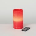 thumbnail image 3 of 6" Vance Kitira Cranberry Timber LED Glow Candle, 3 of 5