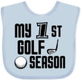 thumbnail image 3 of Inktastic My 1st Golf Season Boys Baby Bib, 3 of 4