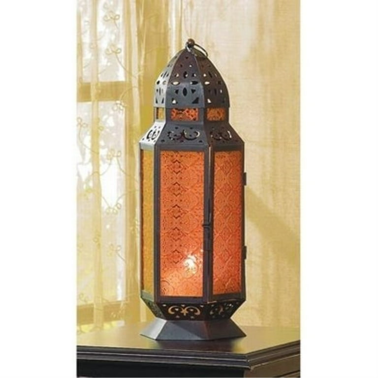 Gallery Of Light Tall Moroccan-Style Candle Lantern Gallery Of Light Tall Moroccan-Style Candle Lantern