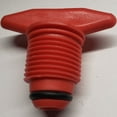 thumbnail image 4 of Propane (LP) Tank/Cylinder Valve Safety Plugs, POL with inside, left hand threads ; 10 Pack Red, **Made In USA**, 4 of 7