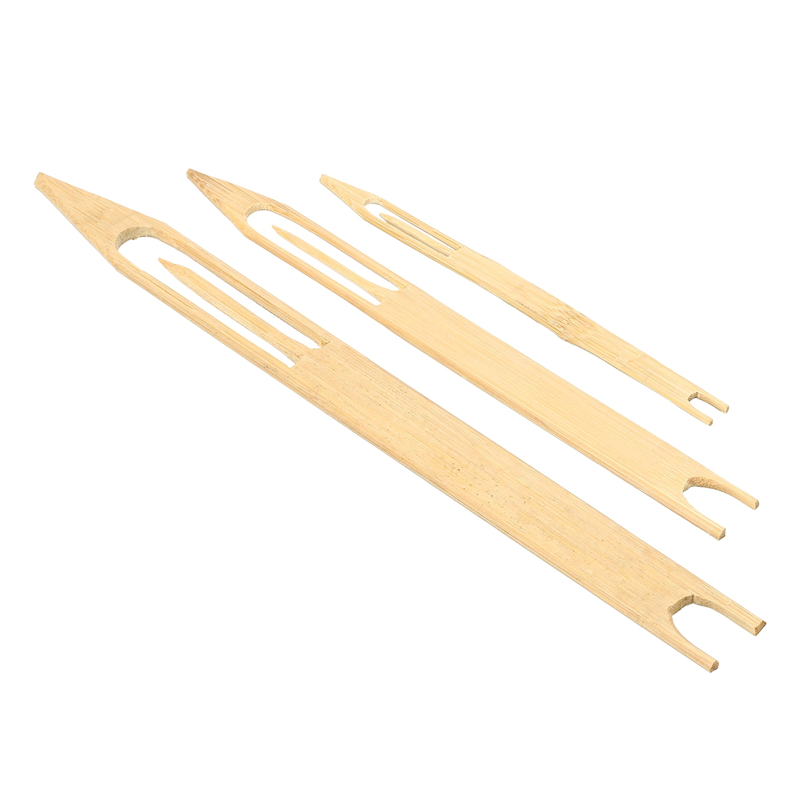 Uxcell 1 5 8 Bamboo Netting Needle Shuttles Kit Fishing Net Repair Mend Tool