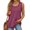 Purple, variant on TQWQT Tank Tops for Women 2024 Summer Sleeveless Tops Ribbed Trim Scoop Neck Summer Tops Slim Fit Flowy Curved Hem Shirts White L