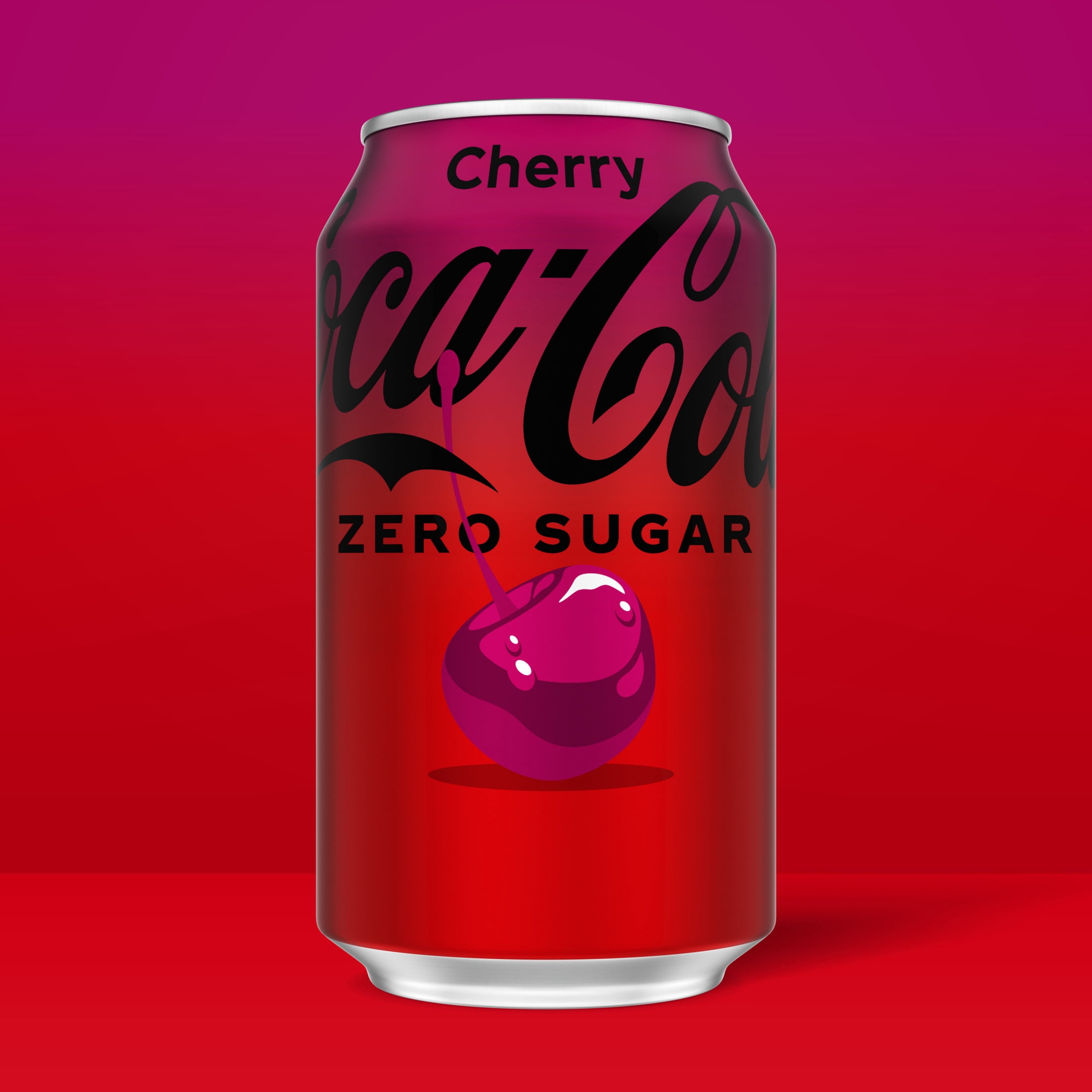 Coca-Cola Zero Sugar Cherry Soda Pop Fridge Pack Cans, 12 fl oz, 12 Pack