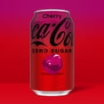 thumbnail image 3 of Coca-Cola Zero Sugar Cherry Soda Pop Fridge Pack Cans, 12 fl oz, 12 Pack, 3 of 16