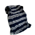 thumbnail image 2 of Plutus Navy Fluffy Fields Faux Fur Luxury Throw Blanket, 2 of 3