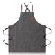 thumbnail image 1 of Cocina Delantal Correas ajustables Chef a prueba de grasa BIB con bolsillos Cocina Salón Belleza Estilista Servicio de limpieza Elaboración de trabajo Gris Inevent HA028579-01, 1 of 7