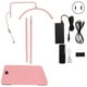 thumbnail image 1 of Lámpara de pie de belleza LED Nikou 22 pulgadas 36 W color rosa, 1 of 15