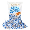 thumbnail image 2 of Roshen Milky Splash, Caramel Creamy Toffee with Milk Filling, Kosher, Halal 2.2lb/1kg, 2 of 5