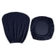 thumbnail image 1 of Protector de silla giratoria, funda para silla de oficina, funda para silla de comedor, elástica azul marino, 1 of 9