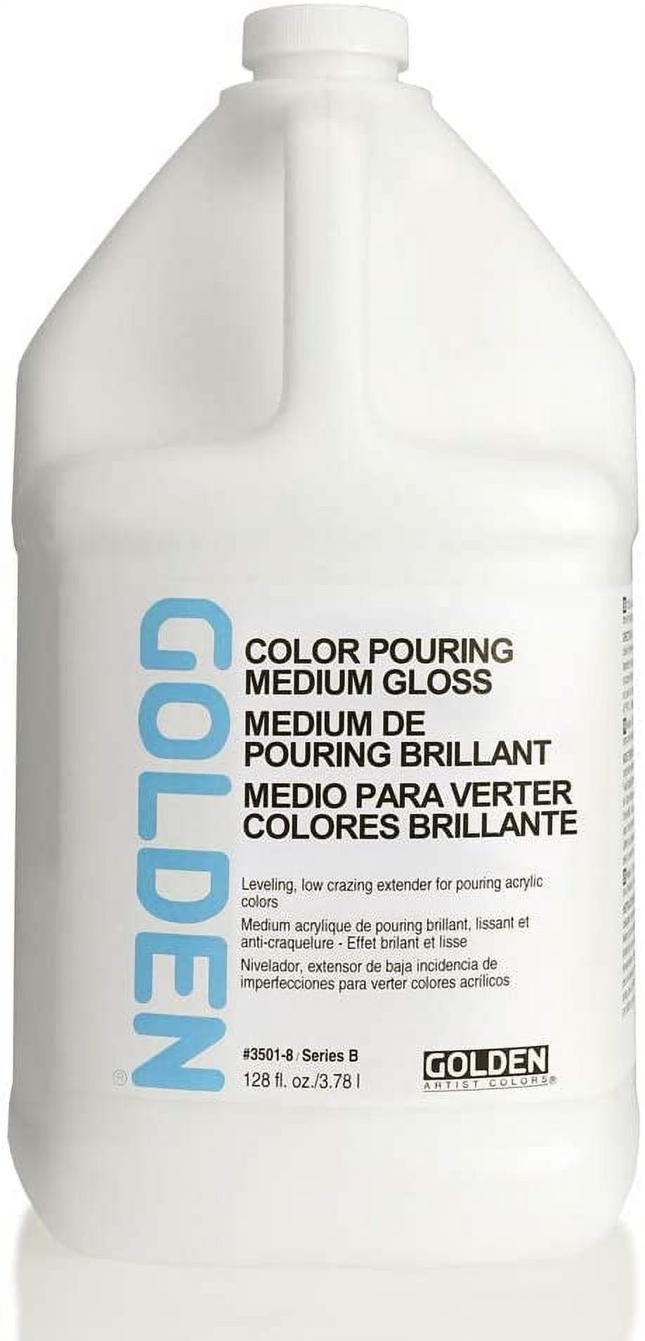 Golden Artist Colors GAC 800 - Medium Acrilico Per Colate E Superfici Porose - Bottiglia Da 32 Oz - Foto 4