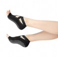 thumbnail image 2 of Anti-slip Yoga Socks Womens Skid Grip Open Toes Pilates Ballet Gym Dance, 2 of 2