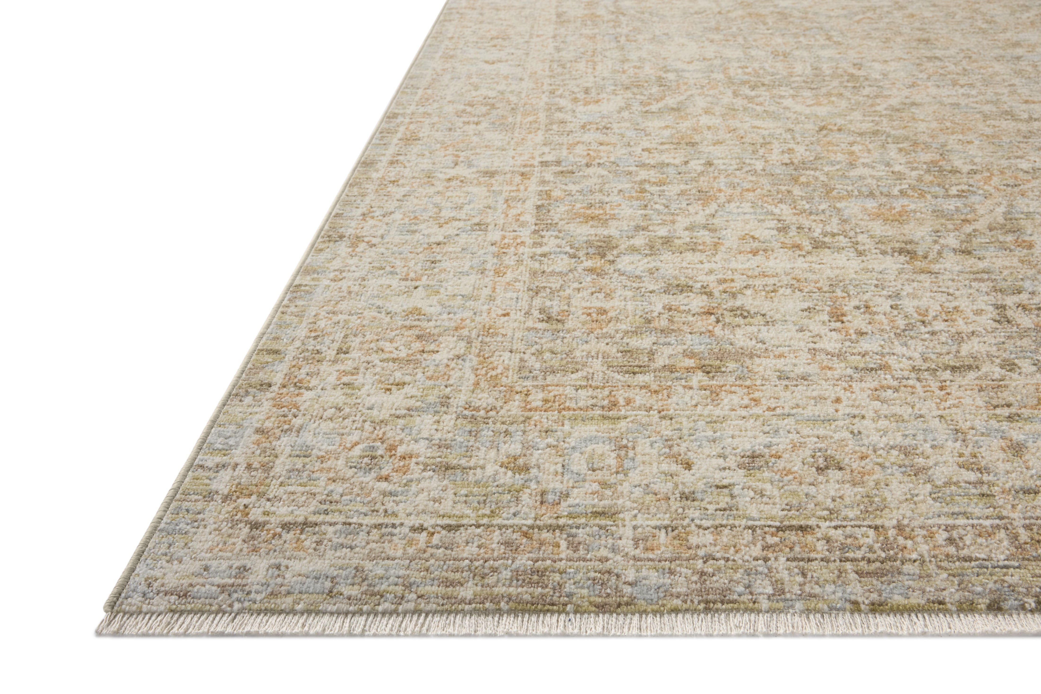Loloi Elora Sky / Terracotta 4'-0" x 5'-7" Area Rug