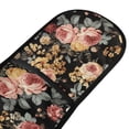 thumbnail image 2 of Dailycode Double Sided Oven Mitt with Loop Heat Resistant Kitchen Long Potholders 7" x 35" Rococo Red Pink Yellow Rose, 2 of 6