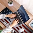 thumbnail image 5 of XXL Large Gaming LaptopMouse Pad, American Flag Big Desk Pads PC Keyboard Waterproof and Non-Slip 31.4 x 15.7inches 3mm Thick Table Mat,Ideal Partner for Work & Game，Retro, Inspirational, 5 of 6