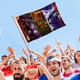 thumbnail image 4 of Gatos Guerreros Bandera impresa con temática, regalo perfecto para fanáticos, amigos y familiares, y adecuada para actividades al aire libre e interiores, decoraciones de fiesta. 90 cm × 150 cm., 4 of 6
