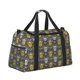 thumbnail image 2 of Fotbe Sugar Skulls Bolsa de Viaje con Estampado, Bolsa de Fin de Semana para Mujer con Compartimento para Zapatos, Bolsa de Gimnasio con Bolsillo Húmedo, 2 of 7