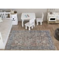 thumbnail image 2 of Navy Blue Rug, Car Mat Rugs, Easy to Clean Rug, Chenille Printed Design Rugs, Gift Rugs, Antique Decor Rug, Floral Pattern Rug, Modern Rug, Large Rug, 3.3'x5' - 100x150 cm, 2 of 8